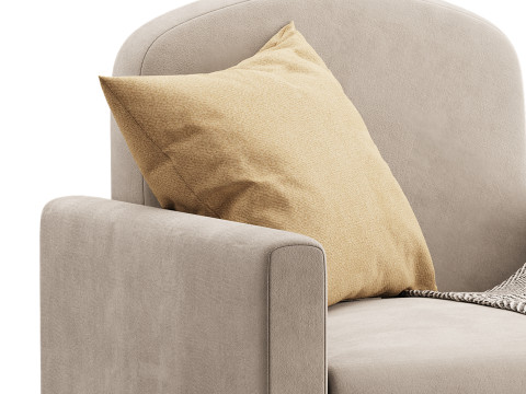 Sakura Armchair 3Dモデル
