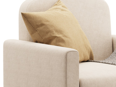 Sakura Armchair 3Dモデル