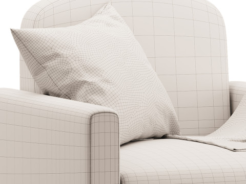 Sakura Armchair 3Dモデル