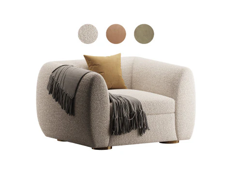 Kursi Sennen Model 3D