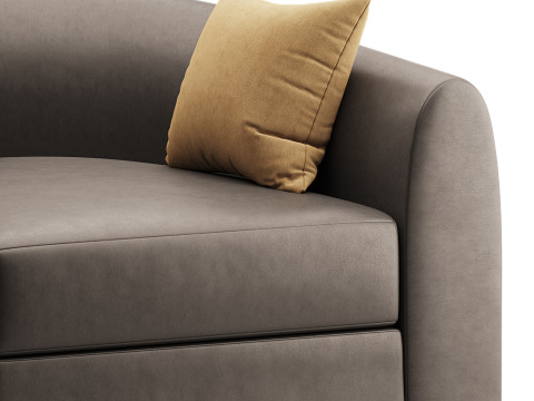 Sennen Swivel Tub Chair Modelo 3D