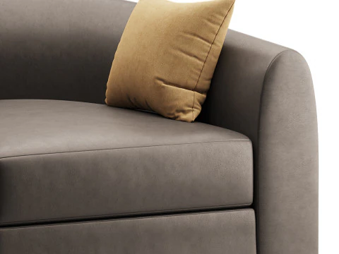 Sennen Swivel Tub Chair 3D Model