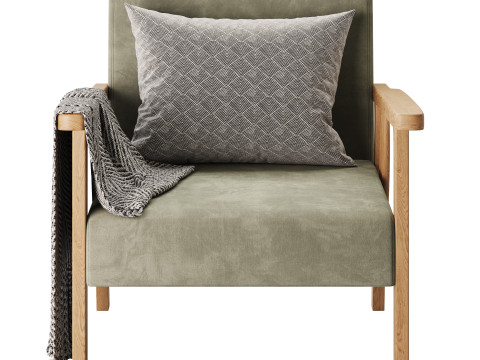 Simplistic Slipper Chair 3Dモデル