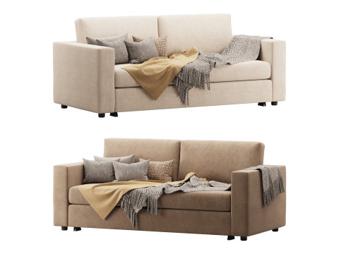 Sleeper sofa Gunnared beige 3Dモデル