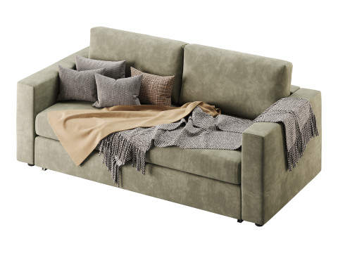 Sleeper sofa Gunnared beige 3Dモデル