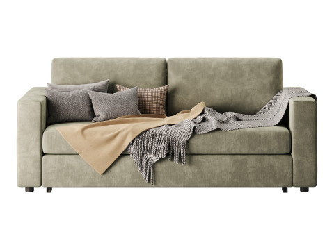 Sleeper sofa Gunnared beige 3Dモデル