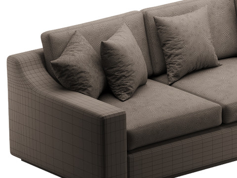 Sutton Extra Large Sofa 3Dモデル