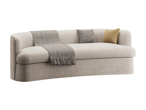 Tor Tailored Sofa 3D Model