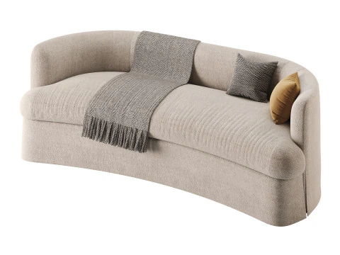 Tor Tailored Sofa 3D Model