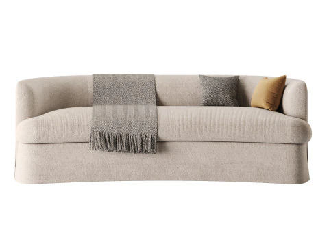 Tor Tailored Sofa 3D Model