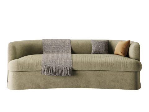 Tor Tailored Sofa 3D Model