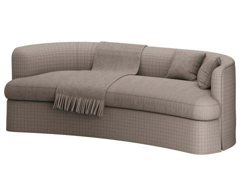 Tor Tailored Sofa 3D Model