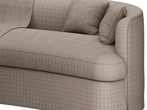 Tor Tailored Sofa 3D Model