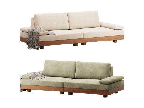 Truro Sectional Sofa 3D Model