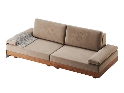 Truro Sectional Sofa 3D Model
