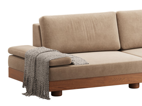 Truro Sectional Sofa Modèle 3D