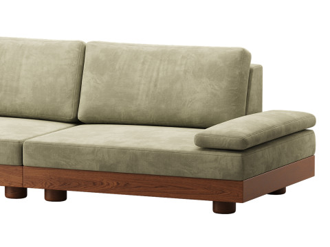 Truro Sectional Sofa Modèle 3D