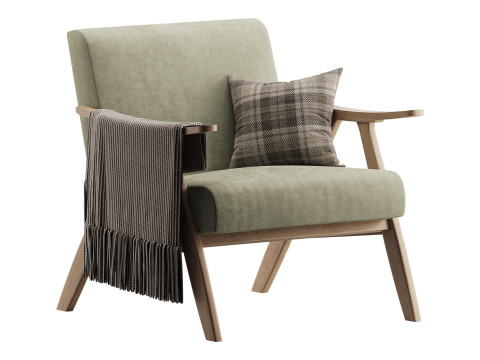 Verona Accent Chair Modelo 3D