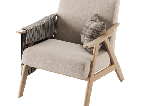 Verona Accent Chair Modelo 3D