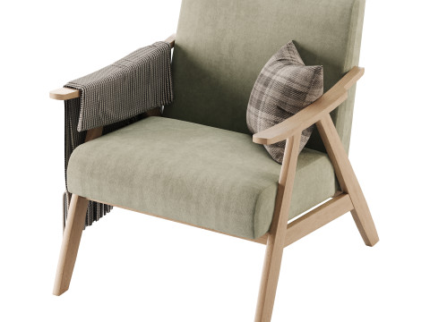 Verona Accent Chair Modelo 3D