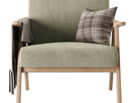 Verona Accent Chair Modelo 3D
