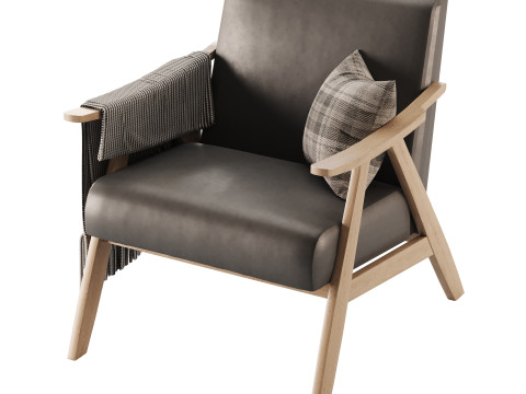 Verona Accent Chair Modelo 3D