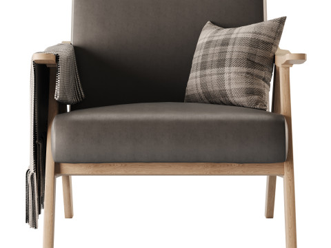 Verona Accent Chair Modelo 3D