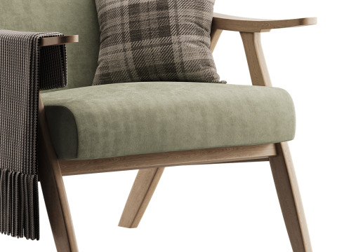 Verona Accent Chair Modelo 3D