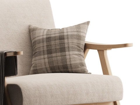 Verona Accent Chair Modelo 3D