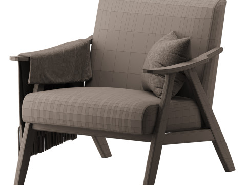 Verona Accent Chair Modelo 3D