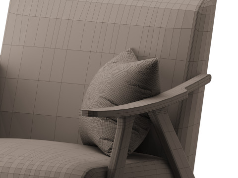 Verona Accent Chair Modelo 3D