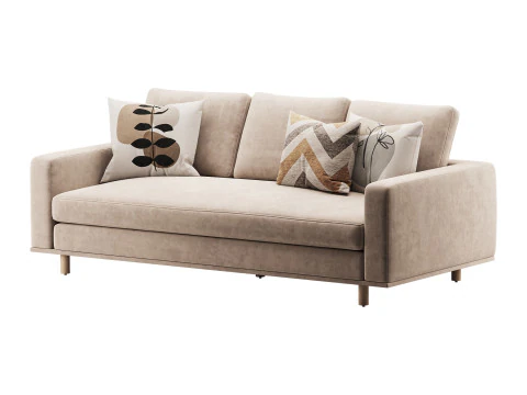 Victoria Sofa 3D Model