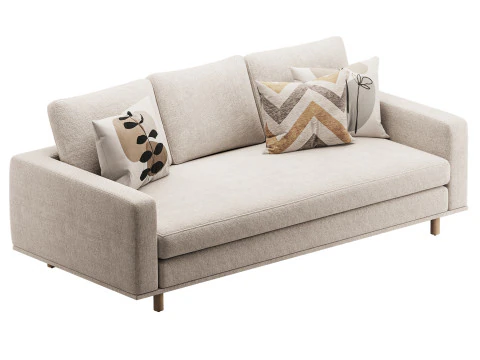 Victoria Sofa 3D Model