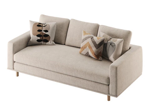 Victoria Sofa 3D Model