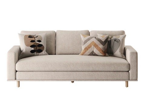 Victoria Sofa 3D Model