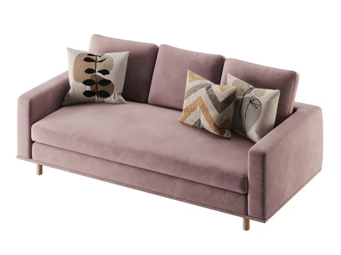 Victoria Sofa 3D Model