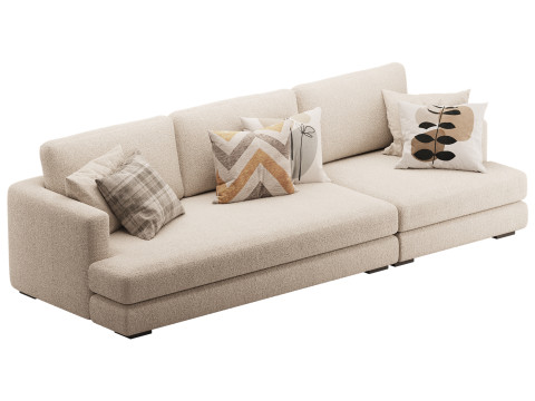 CBD home simple modern small 3D-Modell