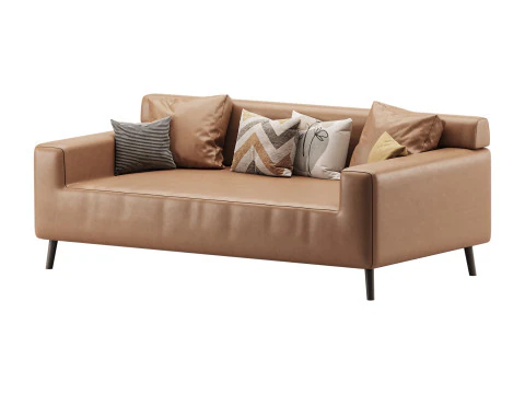 シンプルなナチュラルウッドグレー 3Dモデル