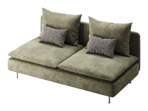 सोडरहैमन सोफा 3D मॉडल