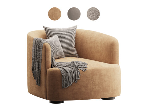 Tor Armchair 3Dモデル