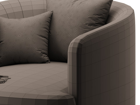 Tor Armchair 3D मॉडल