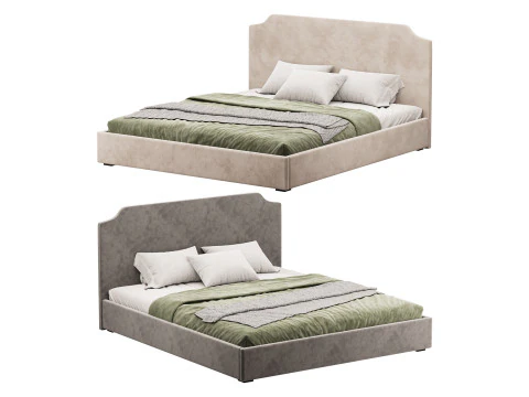 阿多纳地板床 3D 模型