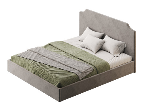 Adona Floor BED 3D Model