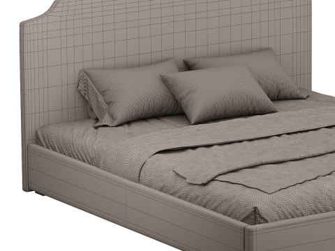 Adona Floor BED 3D Model