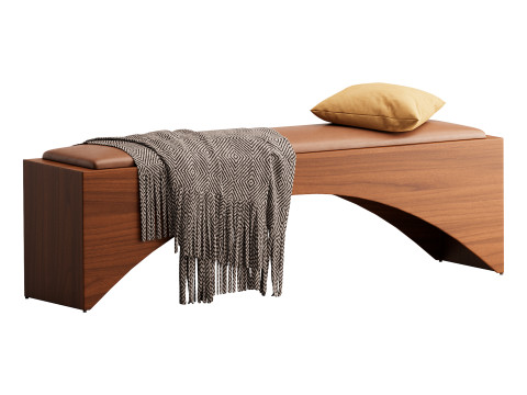 Arc Bench 3D मॉडल