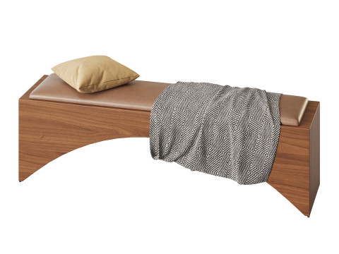 Arc Bench 3D मॉडल