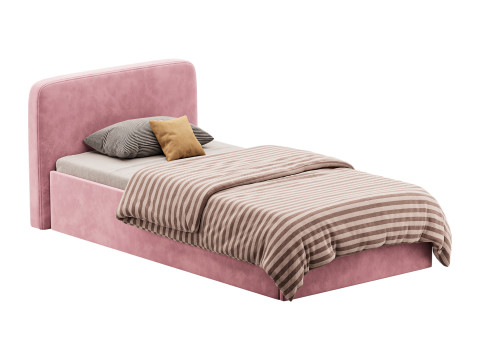 Ascot Ottoman Storage Bed 3D Модель