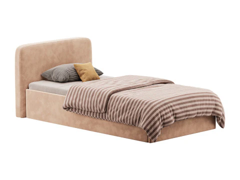 Ascot Ottoman Storage Bed 3D Model