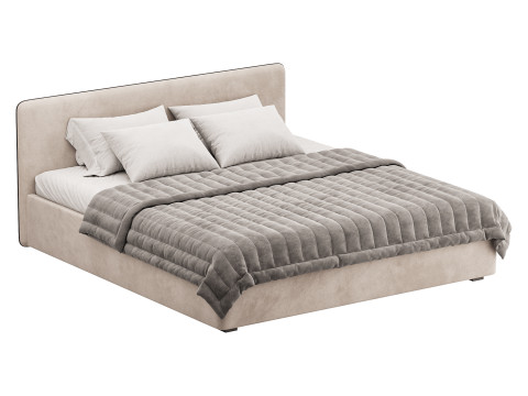 Barry bed with compartment 3Dモデル