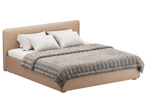 バリーベッド コンパートメント付き 3Dモデル